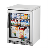 24-Inch 1-Section Undercounter Refrigerator with Framed Glass Door