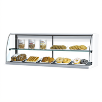 Turbo Air TOMD-50HW(B) Top Display Dry Pastry Display Case, High Model, 4 Cu. Ft., 50-3/4 Inch Wide