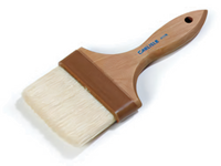 Sparta Chef Series 4-Inch Flat Boar Bristle Basting Brush with 6-Inch Hardwood Handle