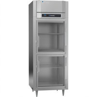 Victory UltraSpec Extra Wide Glass Half-Door Reach-In Freezer, 1-Section, 24.4 Cu. Ft., Self-Contained, Top-Mounted