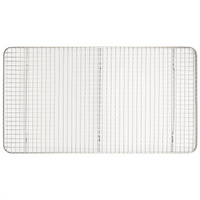 Winco Full-Size Stainless Steel Wire Steam Pan Grate / Cooling Rack, 10 x 18 Inch