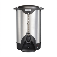 Hamilton Beach Commercial 100-Cup Stainless Steel Double-Wall Insulated Coffee Urn