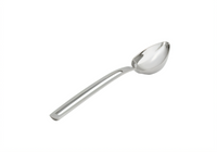 Vollrath Miramar® Contemporary Style 2 oz. Solid Oval Serving Spoon, Stainless Steel