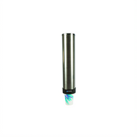 San Jamar C3500P Large Stainless Steel Pull-Type Beverage Cup Dispenser for 32-46 oz. Cups