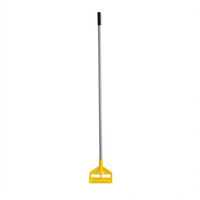 Rubbermaid Commercial Invader Quick-Release Wet Mop Handle, 60 in., Vinyl-Covered Aluminum