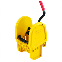 WaveBrake Down-Press Mop Wringer, 16 to 32 oz. Capacity