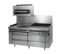 Titan JFLH-04R-T-66 Fire & Ice Remote Freezer Base, 66-Inch, 4-Drawer
