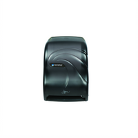 San Jamar Smart System Oceans Touch-Free Roll Towel Dispenser with IQ Sensor, Black Pearl
