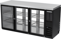 Beverage Air BB72HC-1-G-PT-B-27 Back Bar Coolers