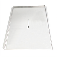 Frymaster/Dean Stainless Steel Frypot Cover for Frypots Without Basket Lifts, 23-3/8 x 19-3/8 Inch