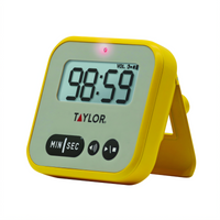 Taylor Precision 5817FS Digital Kitchen Timers Case of 4