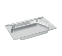 Vollrath Super Pan® Super Shapes Full Size Hexagon Solid Hotel Pan, 9.3 Quart, 4 Inch Deep