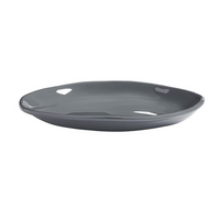 American Metalcraft Crave Storm 6 1/2-Inch Round Melamine Coupe Plate