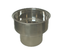 Town Equipment 64 Qt Stainless Steel Rangetop Stock Pot for 22-Inch Chamber
