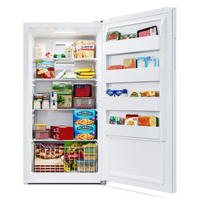 KoolMore 32.8-Inch White Convertible Reach-In Refrigerator/Freezer, 1 Section