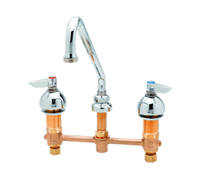 Advance Tabco K-133 9-Inch Swing Spout Deck-Mount Lead-Free Faucet