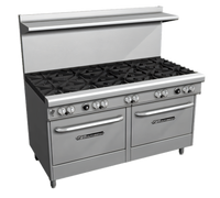 Southbend Ultimate 60-Inch Gas Restaurant Range with 10 Open Burners and 2 Convection Ovens