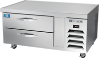 Beverage-Air Cross Temp 48-Inch Two-Drawer Convertible Refrigerated/Freezer Chef Base