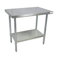 BK Resources QVT-7224 Stainless Steel Prep Tables