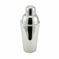 Winco Deluxe 3-Piece Stainless Steel Cocktail Shaker Set, 16 oz.