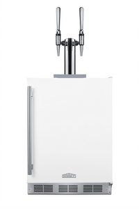 Summit Appliance 24-Inch Wide ADA-Compliant Nitro-Infused Coffee Kegerator with Dual Towers