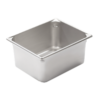 Vollrath Super Pan V Half-Size Solid Food Pan, 6-Inch Deep, 10 Qt