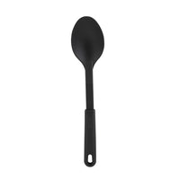 Winco NC-SS1 12-Inch Solid Nylon Serving Spoon, Black