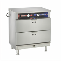 Clymate IQ 2-Drawer Side-Load Heated Holding and Humidified Drawer Cabinet, 26-1/2 Inch Wide
