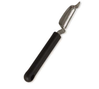 Crestware 7-1/4 Inch Serrated Swivel Peeler with Polypropylene Handle