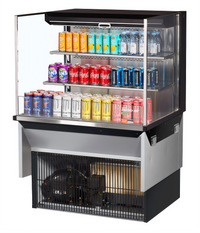Turbo Air 36-Inch Drop-In Horizontal Open Display Case, Low Profile, 11.1 Cu. Ft.