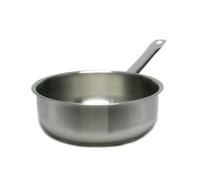 Vollrath Centurion Curved Sauté Pan, 10.25 Quart, 11-Inch Diameter, Induction Ready