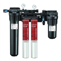 Everpure High Flow CSR Twin-7CLM+ Fountain Water Filtration System, 2-3.34 GPM, 15,000-25,200 Gallon Capacity