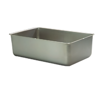 Aerohot Stainless Steel Coved Spillage Pan for Exposed Element Units, 12 x 20 Inch