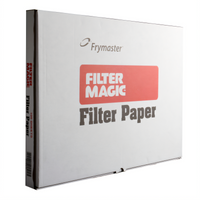 Frymaster/Dean Footprint Fryer Filter Paper Sheets, 19-1/2 x 27-1/2 Inch, Box of 100