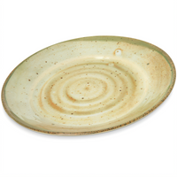 Gathering 12-1/2 Inch Round Melamine Charger Plate, Adobe