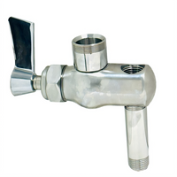 Fisher Stainless Steel Pre-Rinse Add-On Faucet with 4-Inch Riser, Less Spout