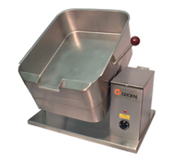 Groen TD/FPC Electric Countertop Braising Pan with 10-Gallon Rectangular Stainless Steel Pan and Manual Tilt