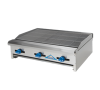 Comstock-Castle ERB30 Countertop Gas Char-Broiler, 30-Inch x 20-Inch Grill Area
