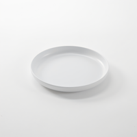 American Metalcraft 6-1/4-Inch White Round Melamine Coupe Plate