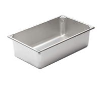 Vollrath Super Pan V® Full-Size Solid Hotel Pan, 6-Inch Deep, 21 Qt, 22-Gauge Stainless Steel