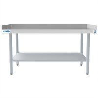 KoolMore 48-Inch x 30-Inch Stainless Steel Equipment Stand with Adjustable Undershelf