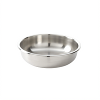 Synergy Round Stainless Steel Food Pan, 3 Qt., 3-Inch Deep