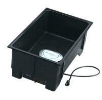 Vollrath Cayenne® Drop-In Electric Hot Well Warmer with Drain, Front-Mounted Controls, 1 Full-Size Pan