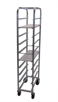 Channel Manufacturing All-Welded Standard Series Aluminum End-Load Platter Rack, 10-Platter Capacity