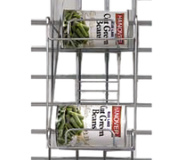Eagle Group WalStor Modular Wall System 2-Deck Wall-Mounted Can Rack