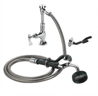 Krowne Royal Series Single Deck Mount Utility Spray Assembly with 72-Inch Hose