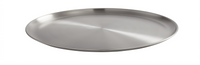 American Metalcraft 12-Inch Round Stainless Steel Satin-Finish Plate