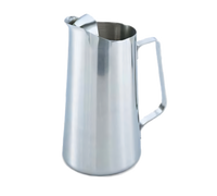 Vollrath 2 Quart Straight-Sided Stainless Steel Water Pitcher with Ice Guard
