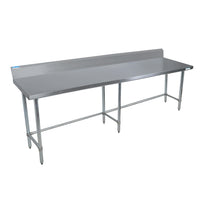 BK Resources QVTR5OB-9630 Stainless Steel Prep Tables