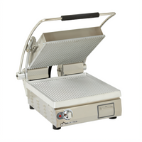 Pro-Max 2.0 14-Inch Grooved Aluminum Sandwich Grill / Panini Press